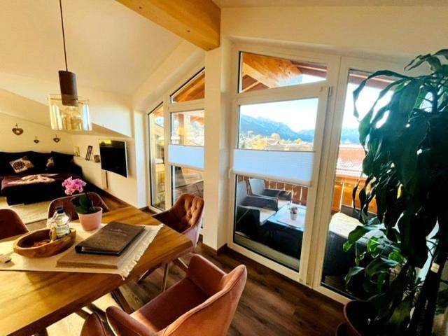 23 Neu Erbaute Ferienwohnung Mit Schloss- Und Panoramablick Halblech Zewnętrze zdjęcie