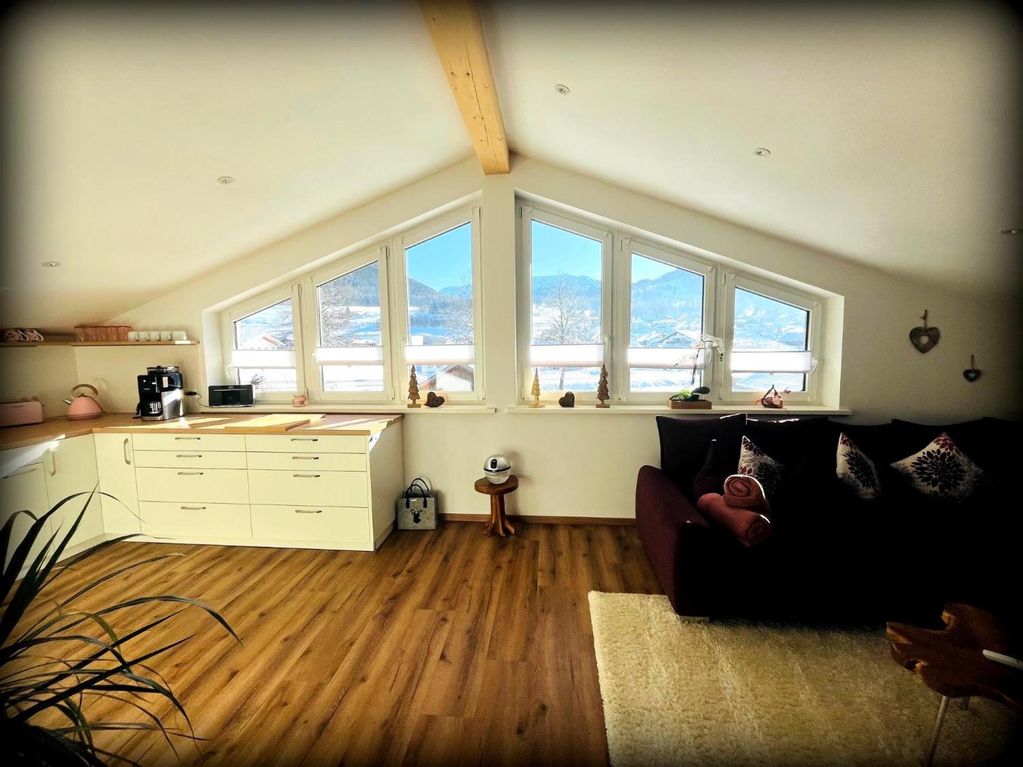 23 Neu Erbaute Ferienwohnung Mit Schloss- Und Panoramablick Halblech Zewnętrze zdjęcie